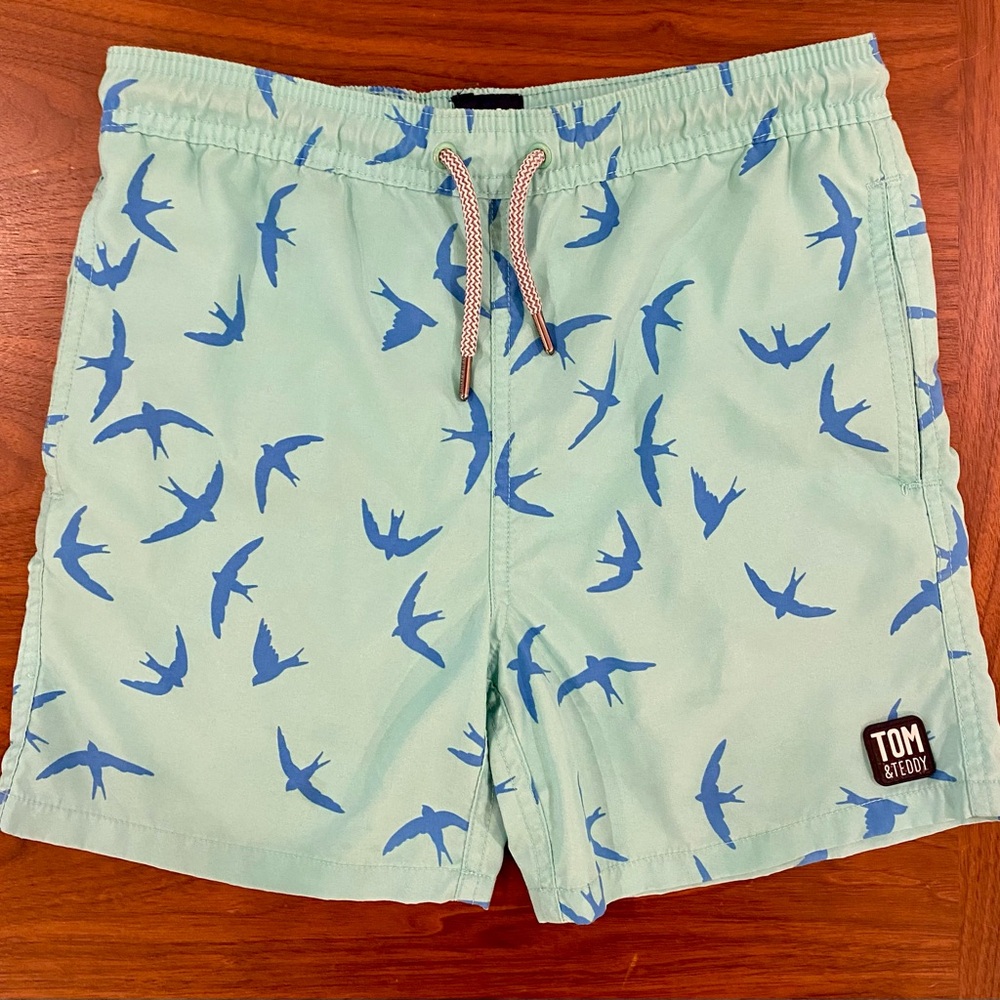Tom and Teddy Boys Swim Trunks
